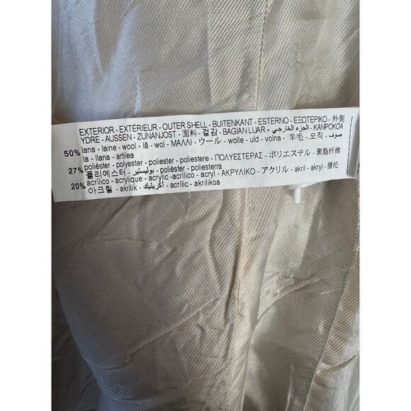 Zara Wool Blend Fitted Jacket - Size XS - Picture 9 of 13